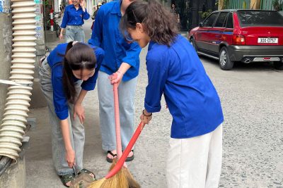 Ra quân tổng vệ sinh môi trường – Chung tay xây dựng cảnh quan sáng – xanh – sạch – đẹp